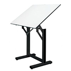 Alvin Ensign Drafting Table Black Base