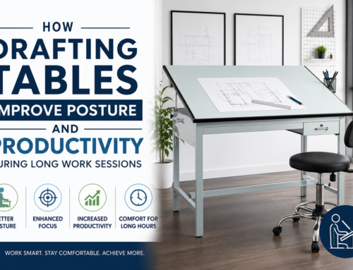 How Drafting Tables Improve Posture and Productivity During Long Work Sessions